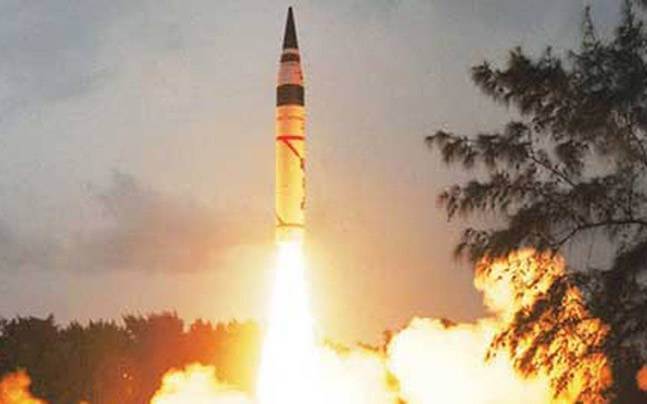 agni-5 Nuclear Missile