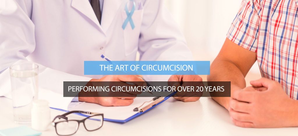 Adult circumcision surgery