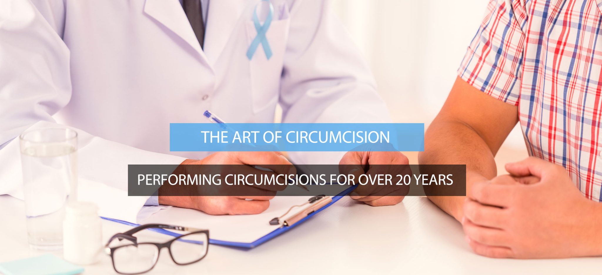 Adult circumcision surgery