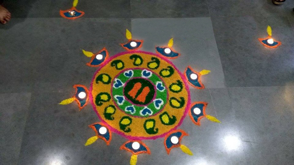 Rangoli Making