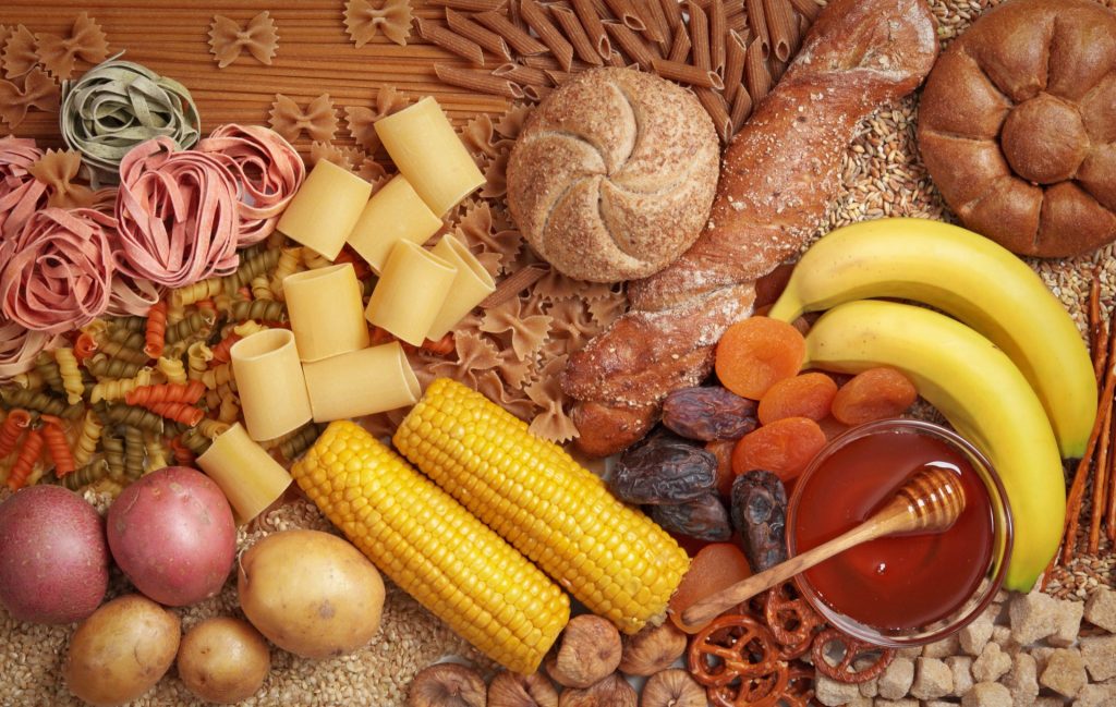 Eat high-carbohydrate food