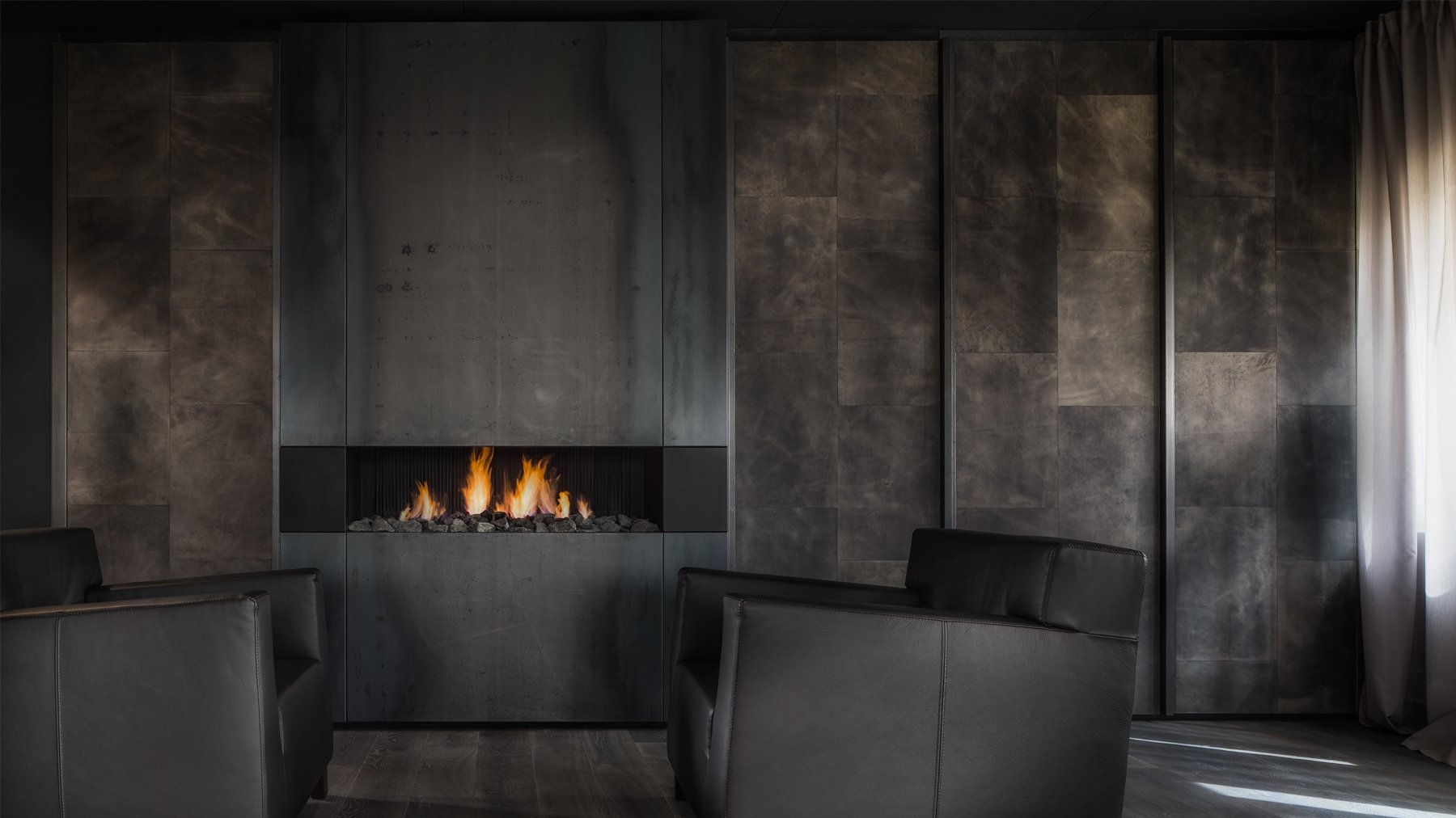 Modern Designer Fireplace