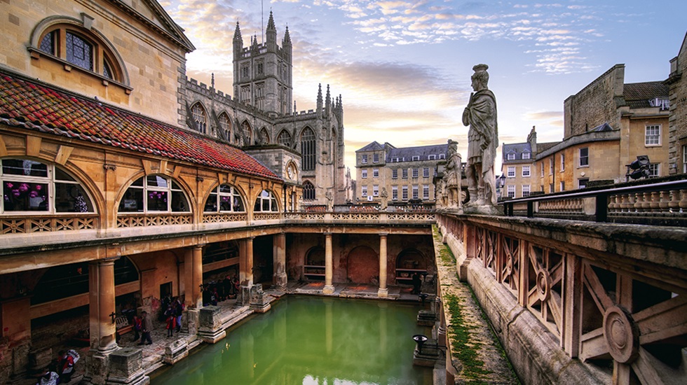 The Roman Baths and Georgian City of Bath