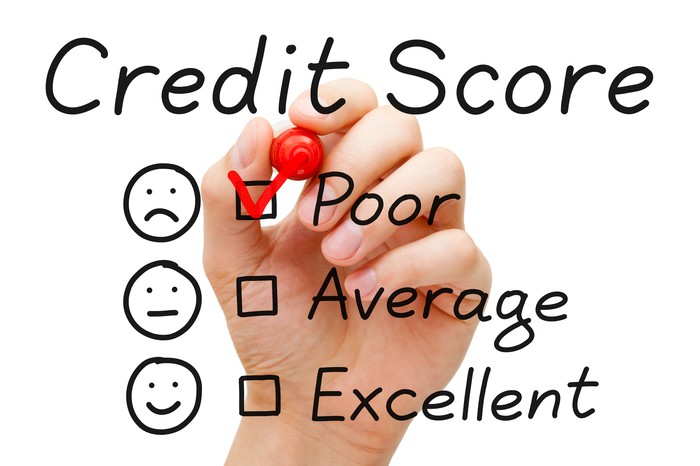 credit score low