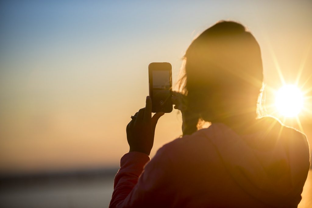 Shooting against the light