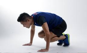 Push up Planks Jumps full body exercise