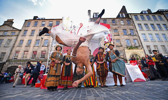 Edinburgh Festival, Scotland