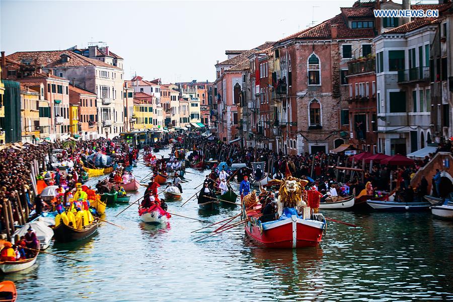 The Carnival Of Venice in Italy