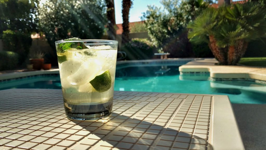 poolside