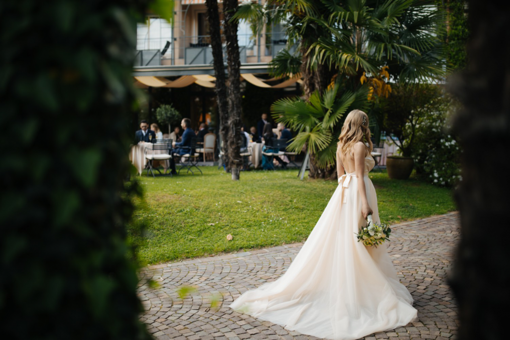 wedding dress for tall brides