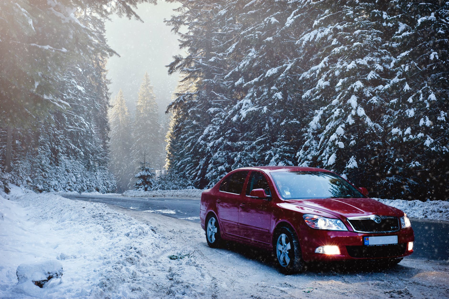 Driving in snow