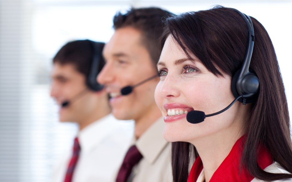 Outsourced call center