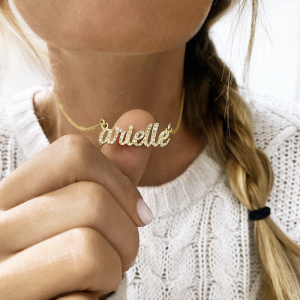 Buy Personalized Script Name Necklace