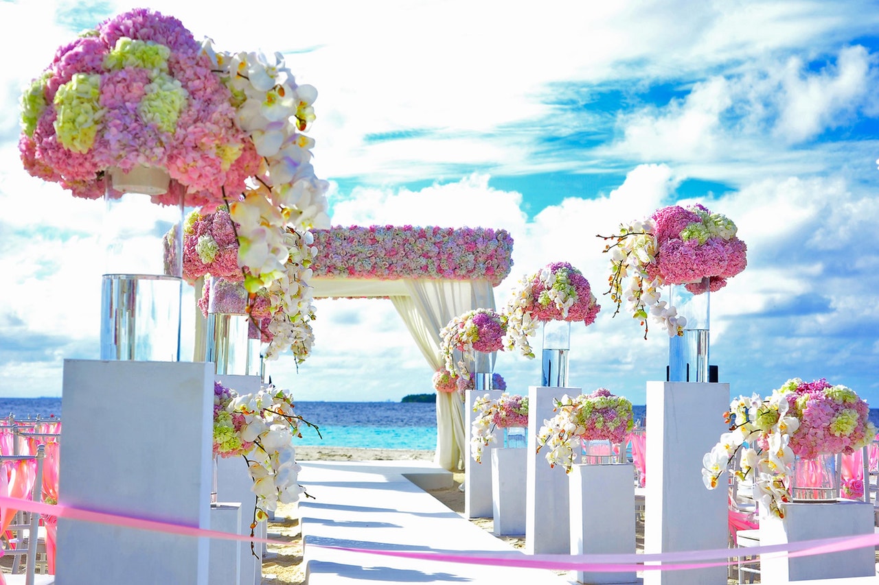 beach wedding