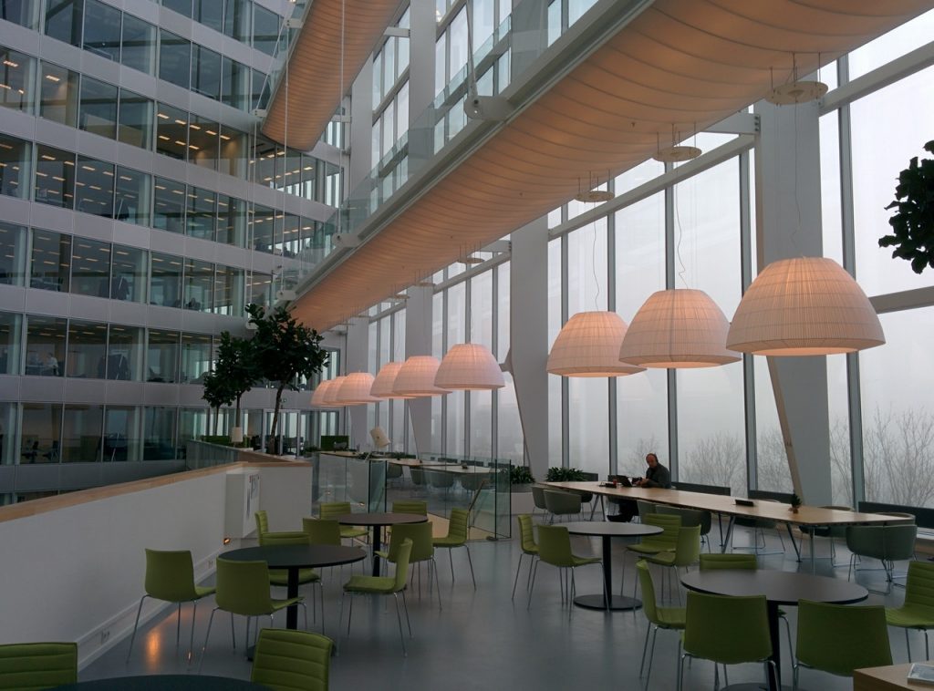 architecture building business ceiling lamp