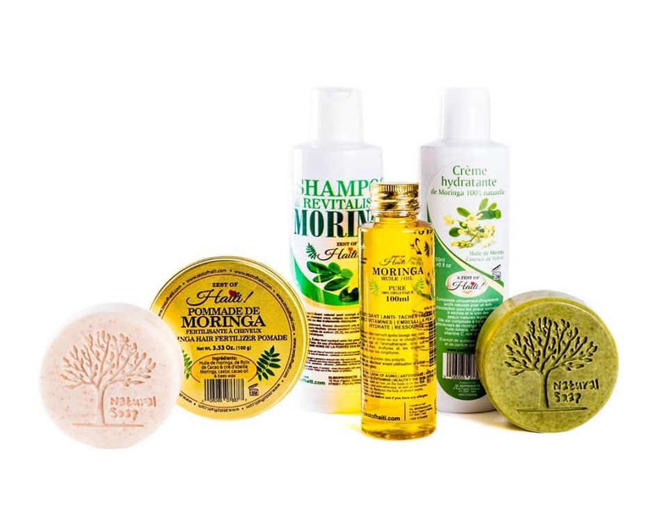 moringa oil hair care