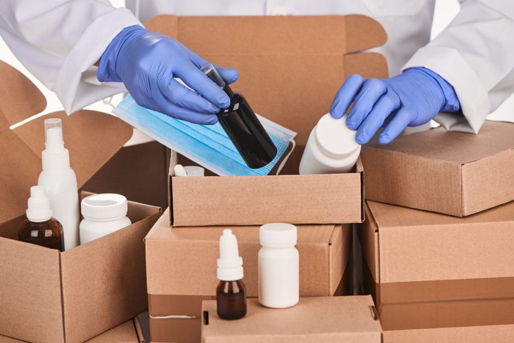 pharmacy boxes