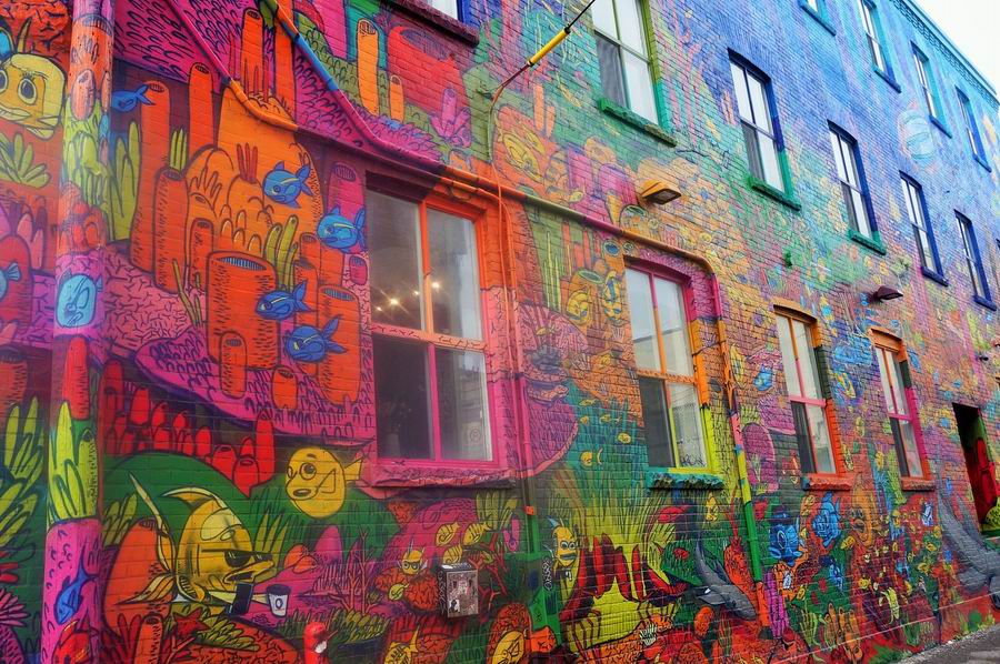 Graffiti Alley Toronto