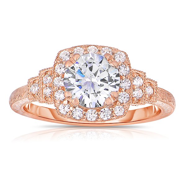 Diamond Vintage Engagement Ring