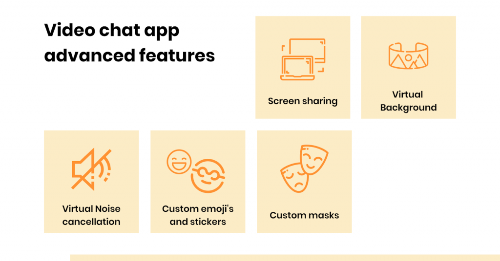 video chat app feature