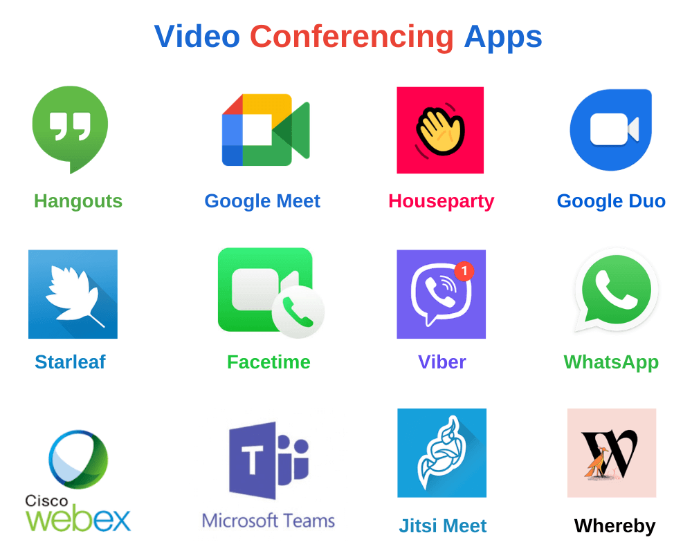 famous video conferencing apps