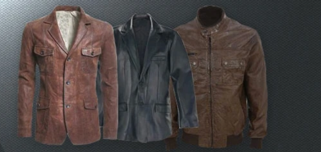 tan leather bomber jacket