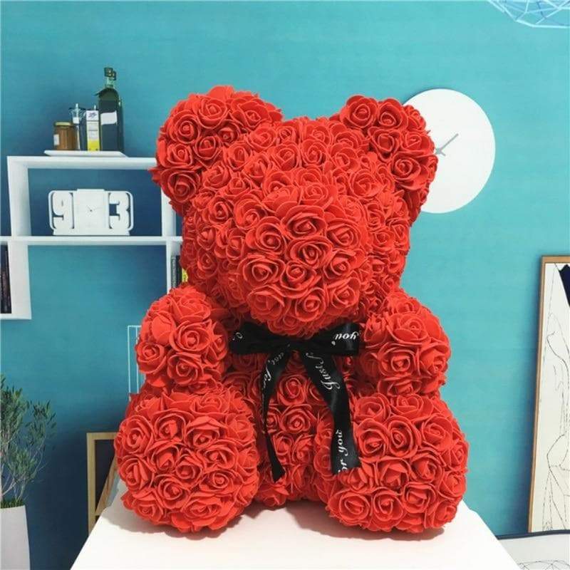 Rose teddy bear
