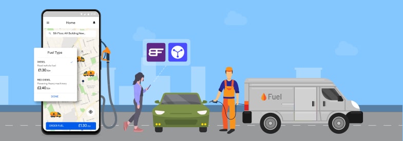 on-demand fuel delivery app 