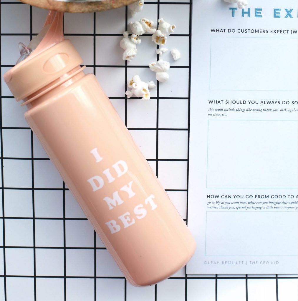 personalized water bottle