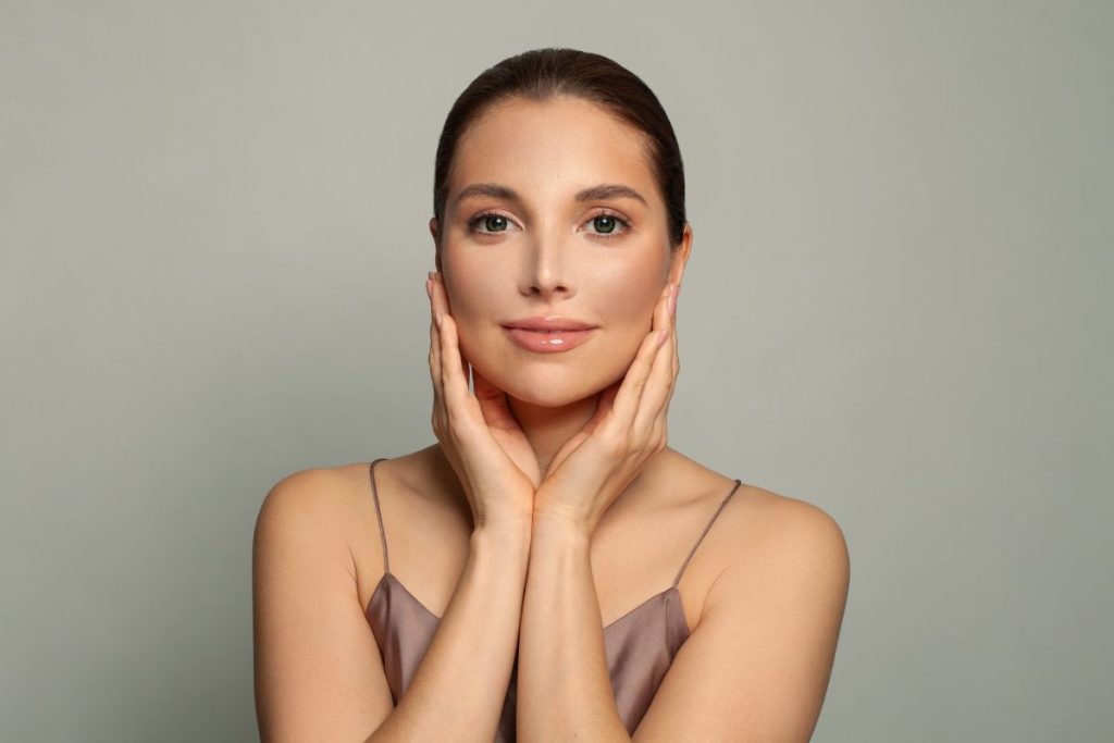 glowing skin
