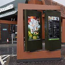 outdoor digital menu board