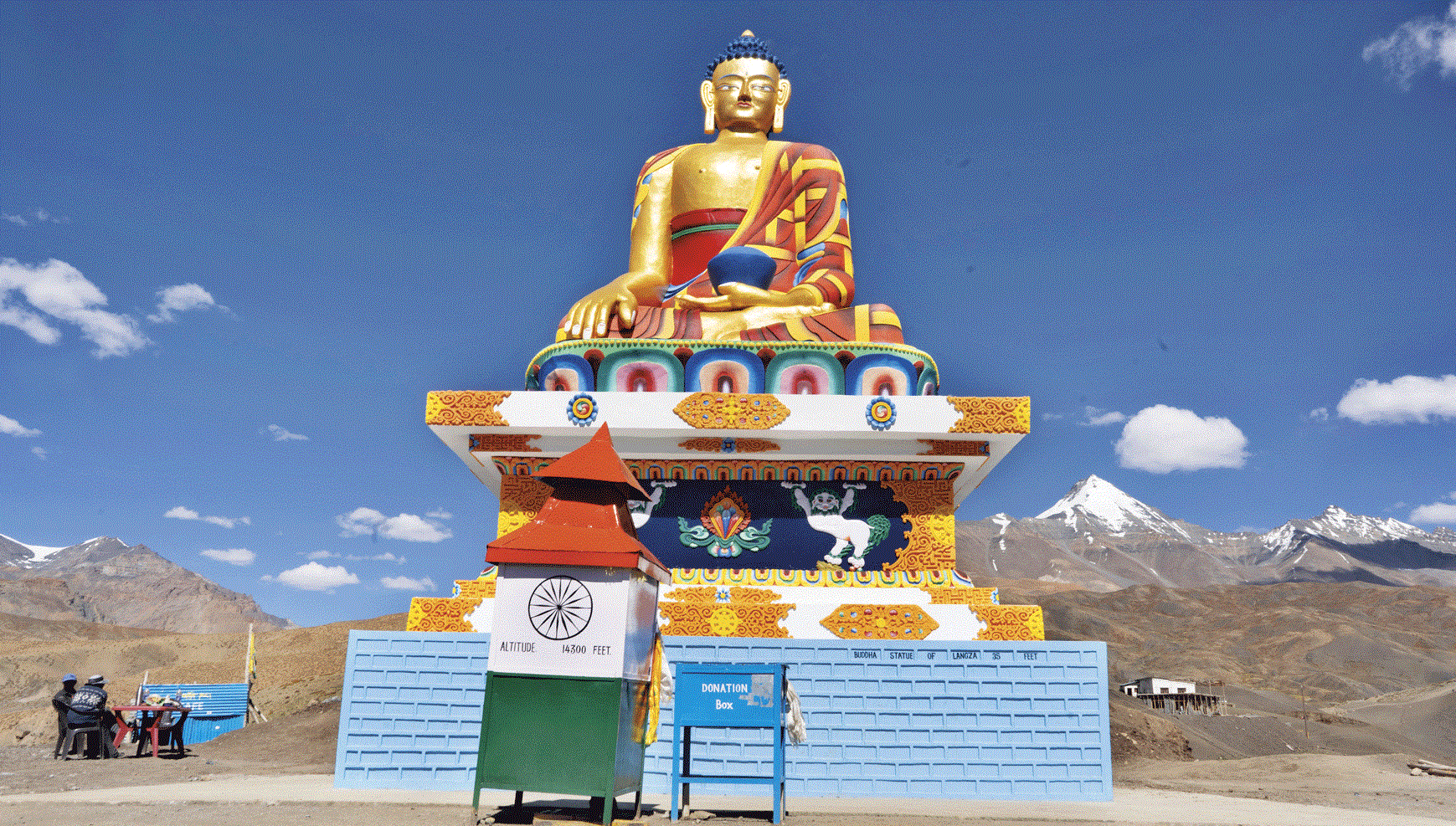 Buddhist monasteries spiti