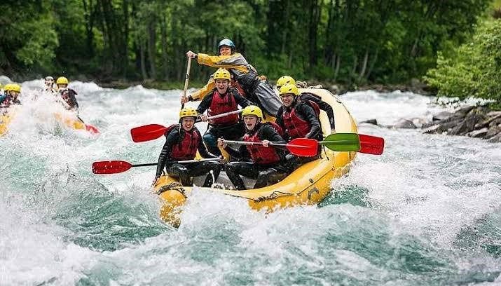 River-Rafting adventure sport 