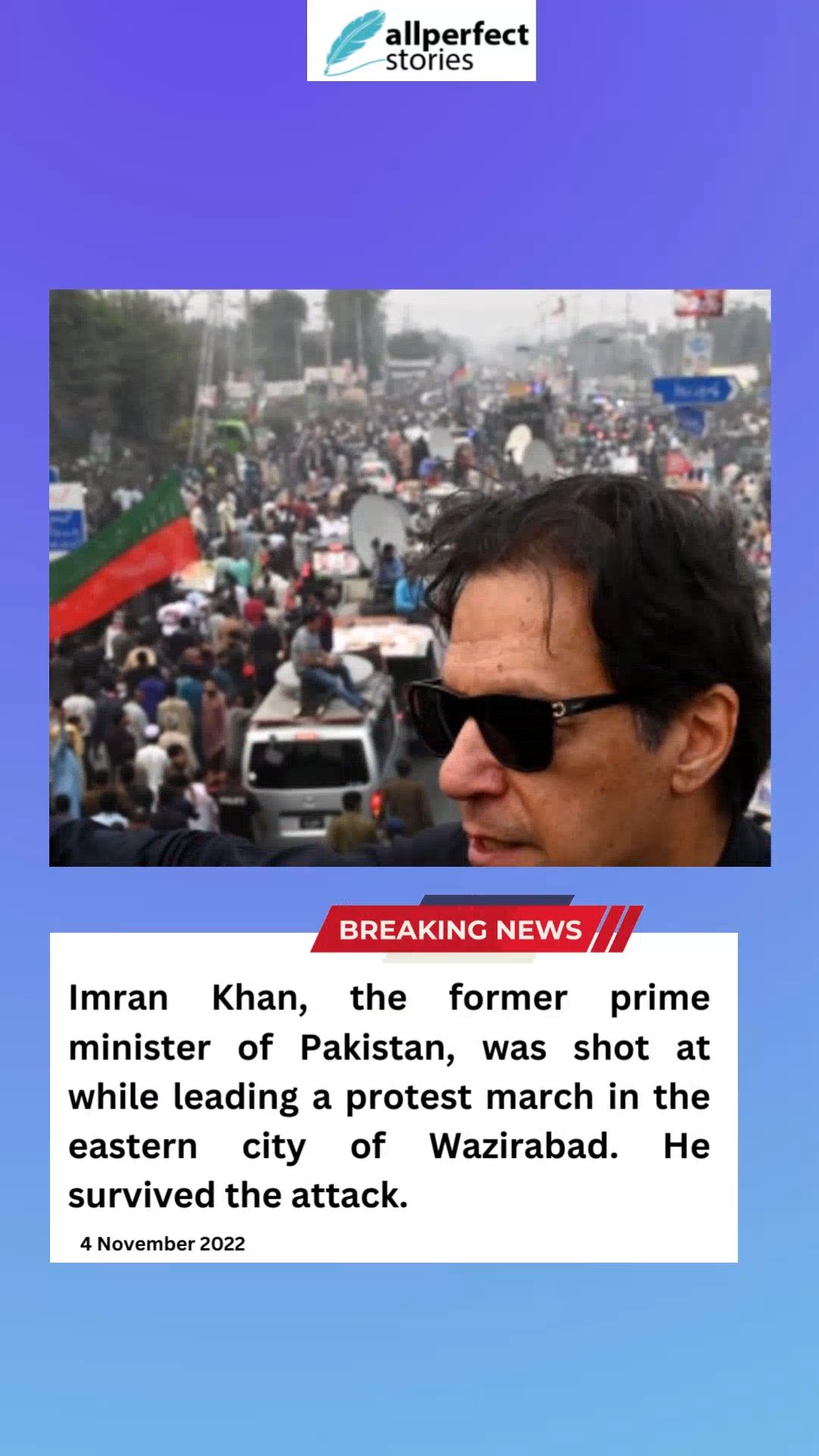 Imran-Khan-Shot-in-His-Rally-2-poster
