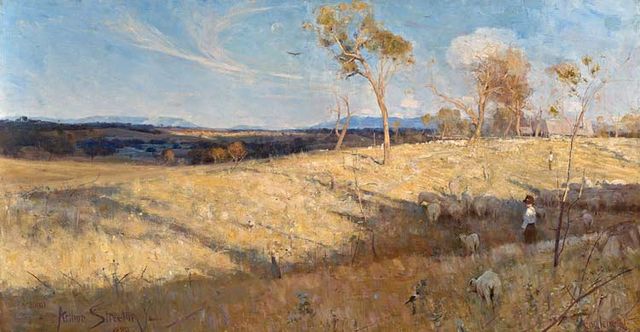 Artist Arthur Street on - Golden Summer, Eaglemont