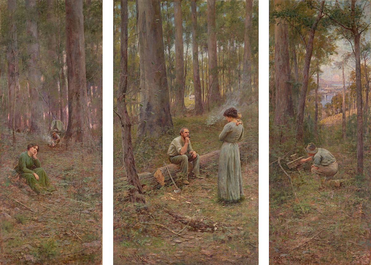 Painter Frederick McCubbin - The Pioneer