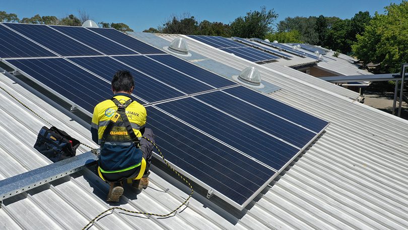 commercial solar contractor