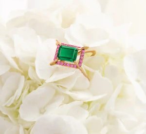 14kt Rose Mai Tai Finger Ring