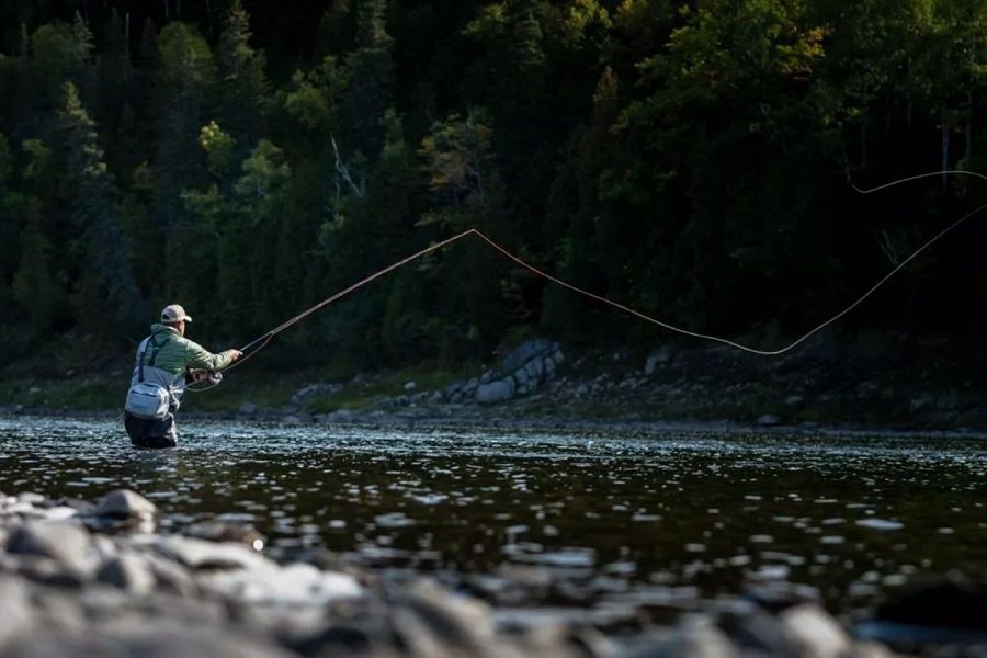 Trout fishing