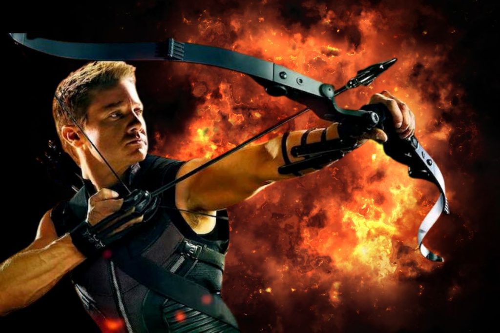 Jeremy Renner in Hawkeye