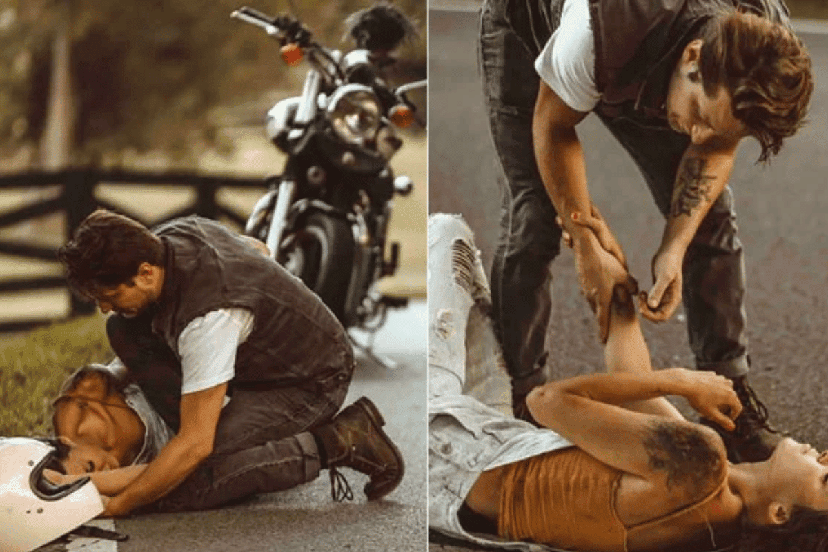 Motorcycle Crash Photos - Influencers gone wild