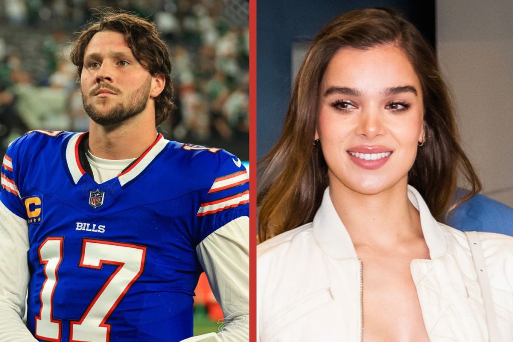 Josh Allen and Hailee Steinfeld relationship