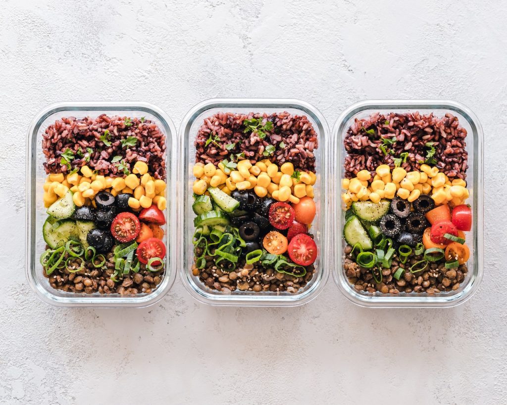 Healthy meal prep