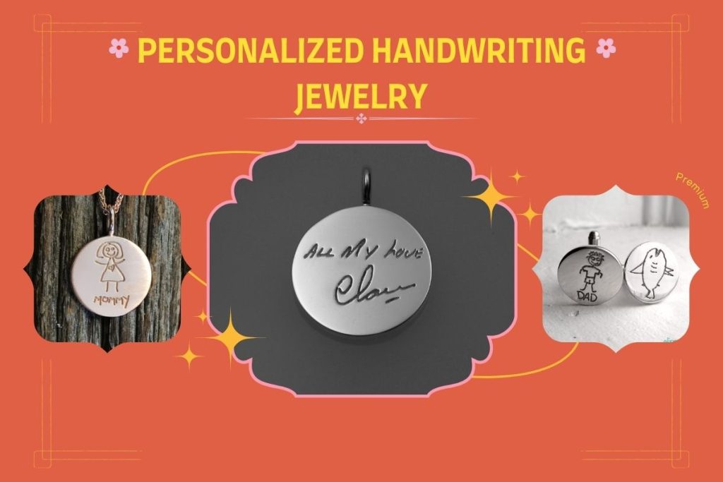 personalized handwriting jewelry