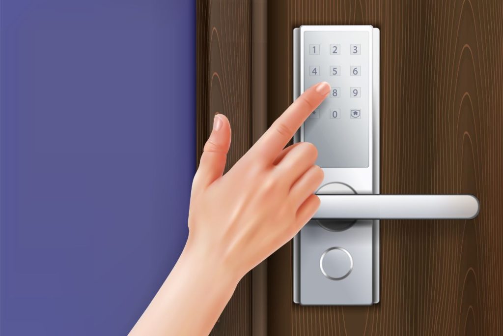 How to reprogram keyless door lock on lifestyle luxury rv？