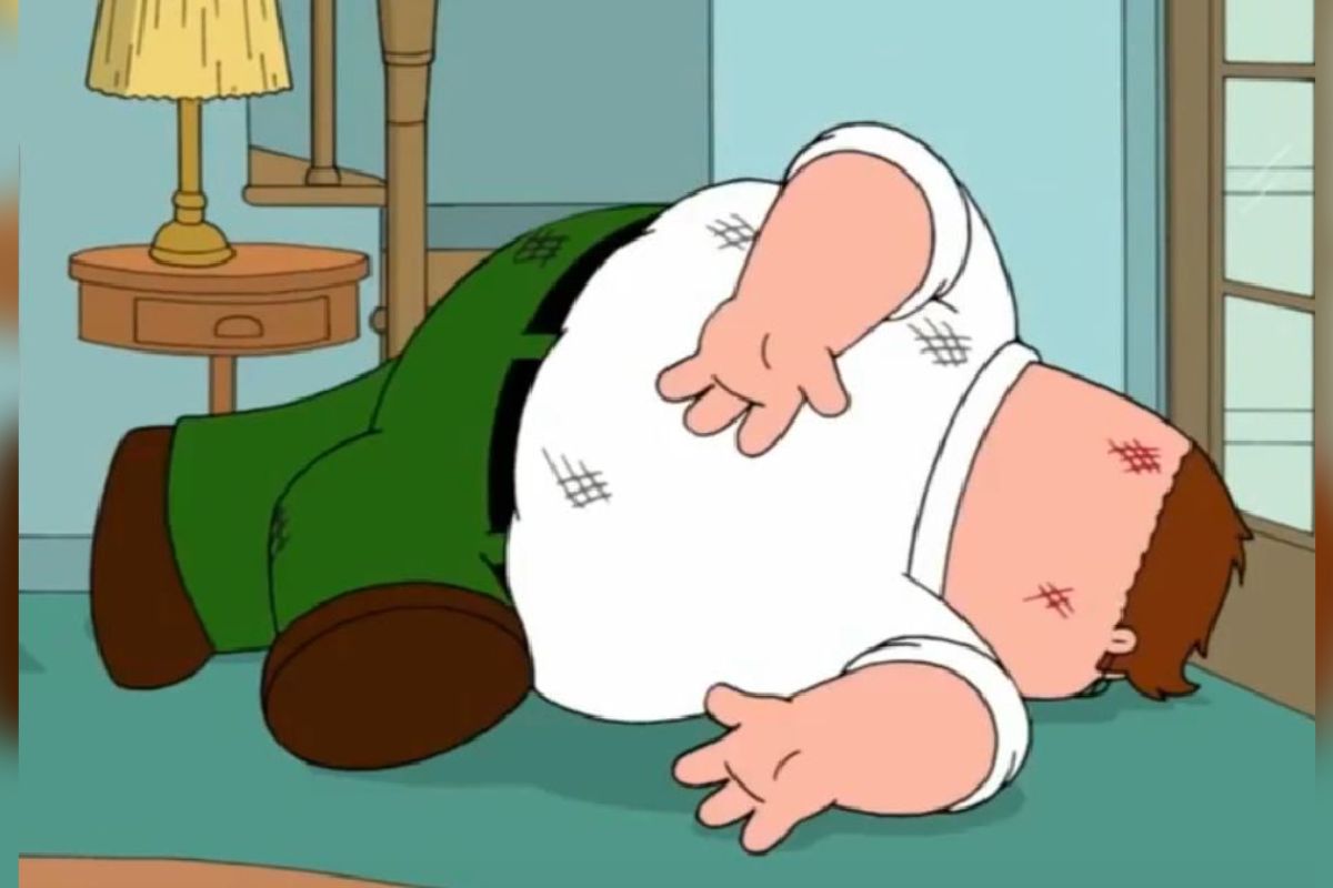 family guy death pose