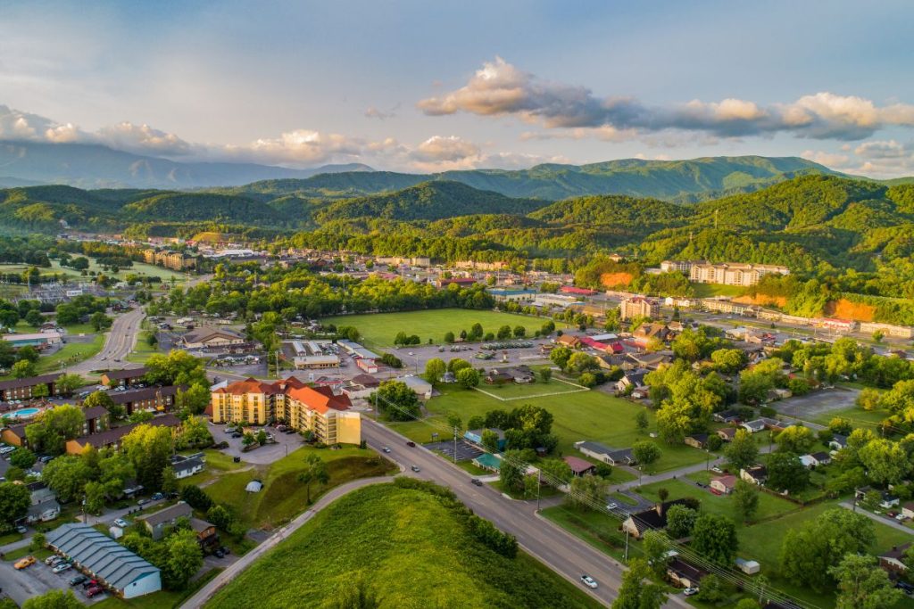 Island in Pigeon Forge