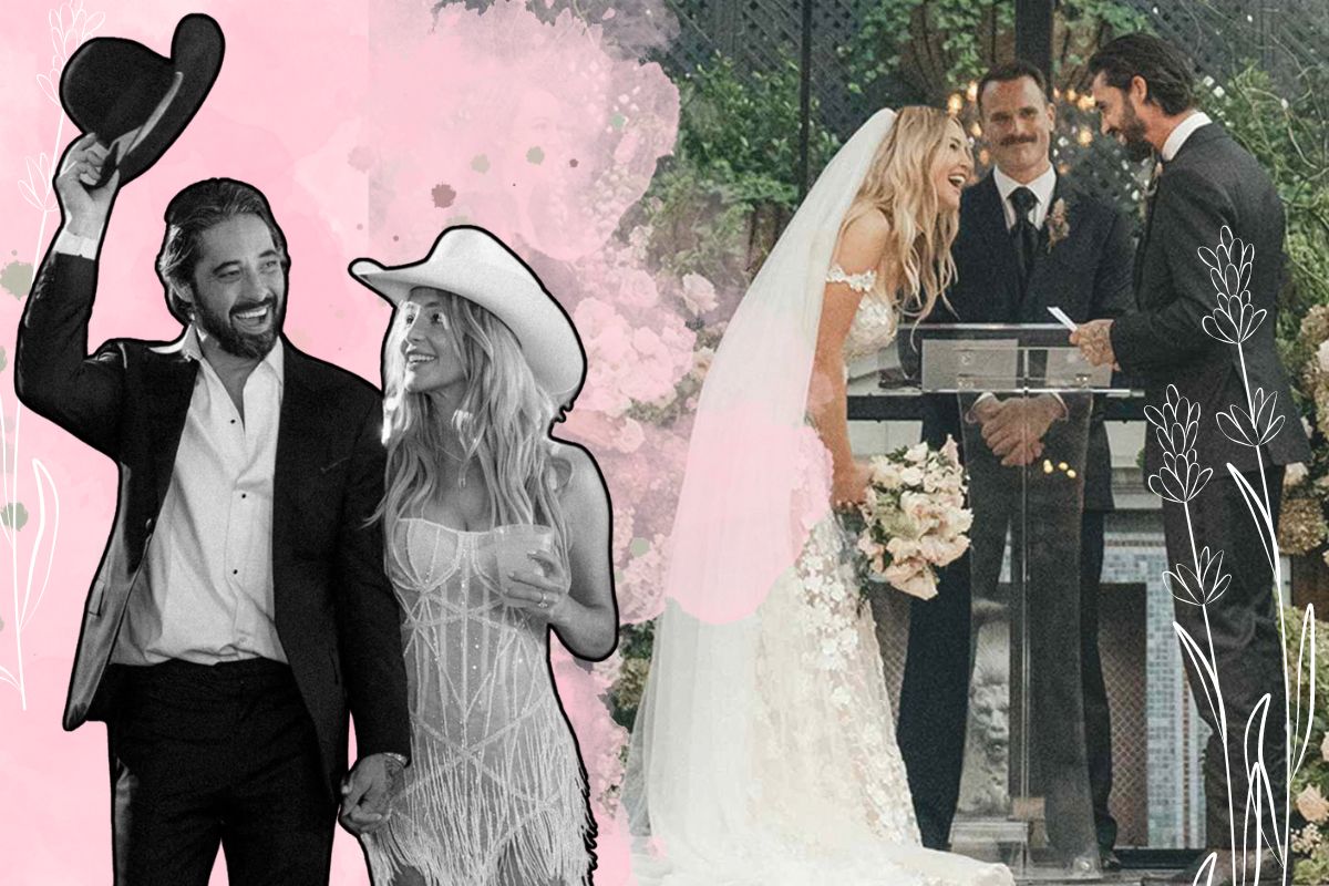 Hassie Harrison and Ryan Bingham Tie the Knot with Western Flair