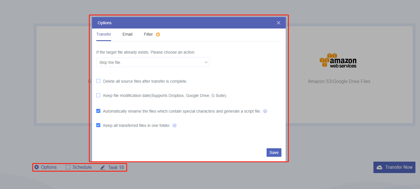 Configure Settings