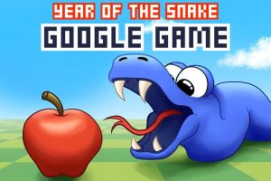 year of the snake google game